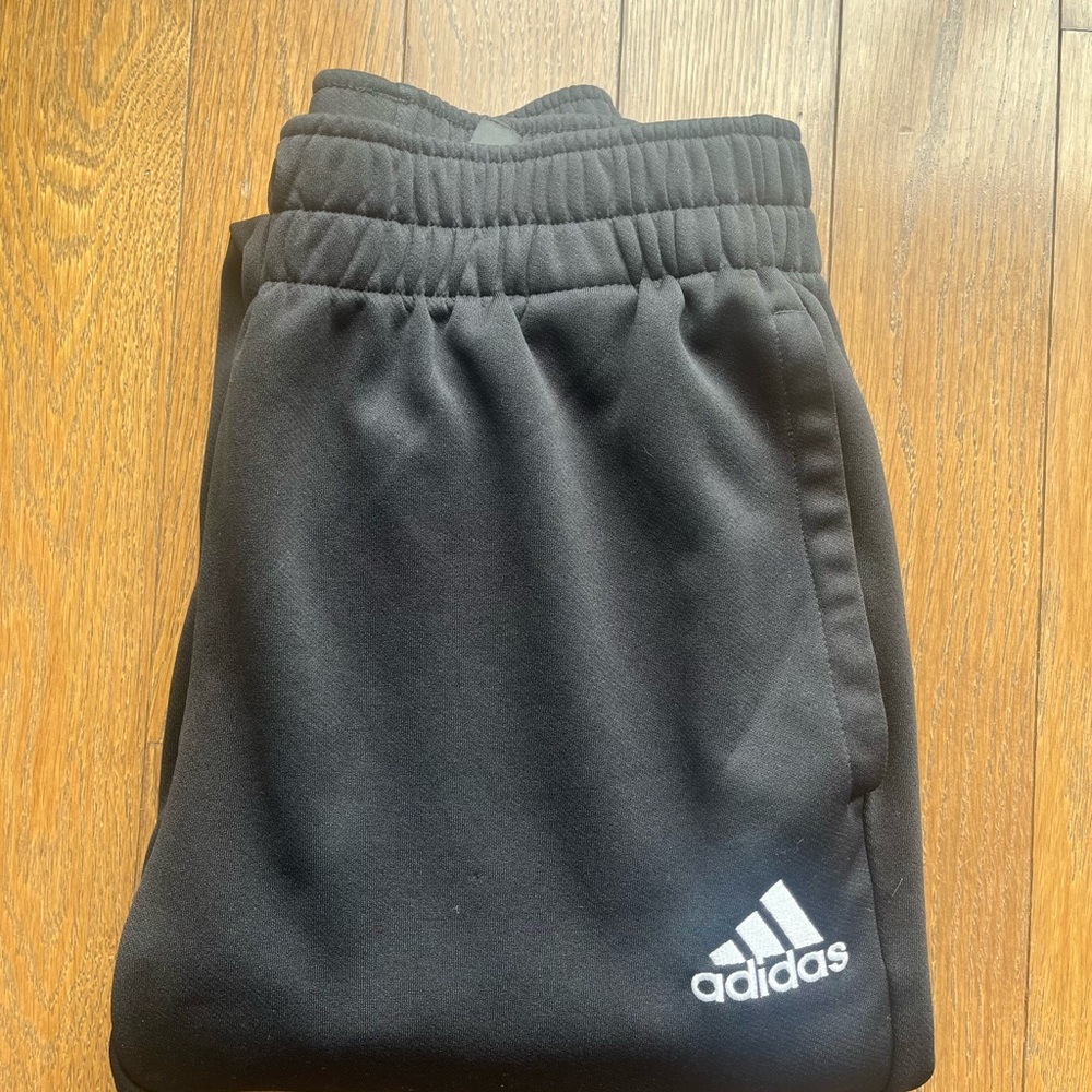 Adidas Mens Black Sweatpants